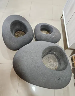 Stone-Shaped Flower Pots for Sale