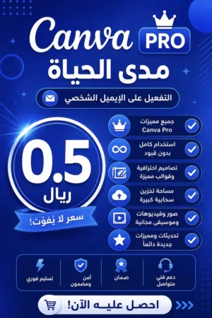 كانفا برو مدى الحياة