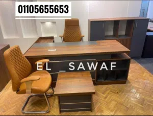 مكتب مدير مودرن ، مكتب مدير خشب ، مكاتب اداريه ، مكاتب خشب mdf، مكاتب محامين ، manger office