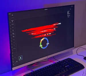Monitorشاشة HP 27” FULL HD IPS 75Hz