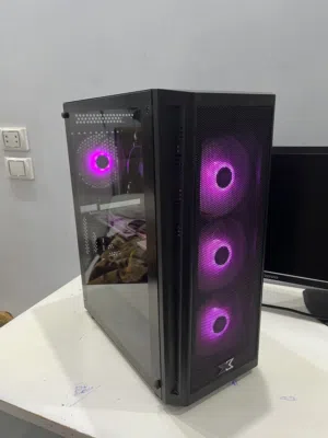 بيسي للالعاب قوي وسريع Rgb متعدد الالوان مع شاشه