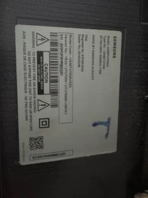 Samsung 58 inch smart broken screen