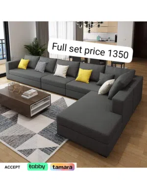 طقم كنب شبه جديد – Great Value Must See