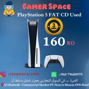 أجهزة PS5 مستخدمة بحالة الجديد و بالضمان(كمية محدودة ) PS5 Used Like New