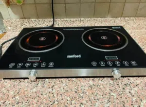 Electric stove two burner