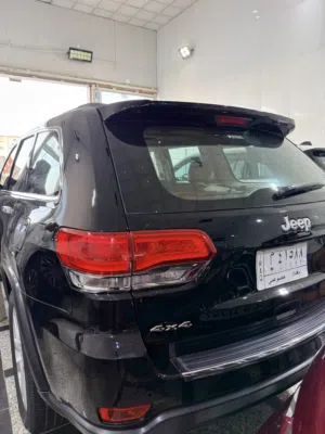 Jeep Grand Cherokee over land