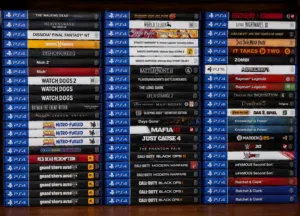 العاب بلايستيشن اسطوانات PS4/ps5/ps3