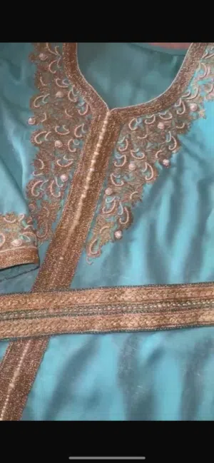 قفطان مغربي بسيط