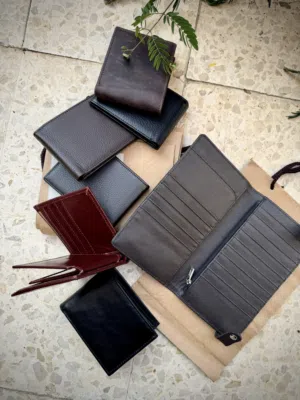 Premium Genuine Leather Men's Wallet # Discounted Price 16 JD (For Limited Time)