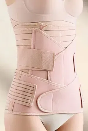 مشد ما بعد الولاده المشد الثلاثي مشدات النفاس 3 قطع مشد نفاس ثلاثي مشد ولاده مشد التنحيف و الترهلات