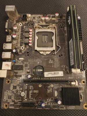 motherboard h81 4th gen +2*8 16gb ddr3 ram