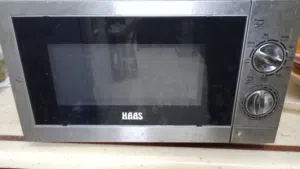 مايكرويف Haas (هاس) ستانلس ستيل بحالة ممتازة