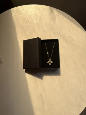 عقد جديد مطلي ذهب متوفر تسليم فوري