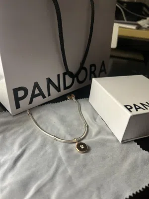 اسوارة باندورا اصلية استعمال خفيف Pandora bracelet rose gold 14k