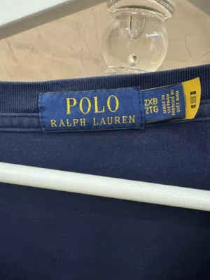 2XB Navy Polo Ralph Lauren t-shirt