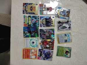 Football and Pokémon cards
