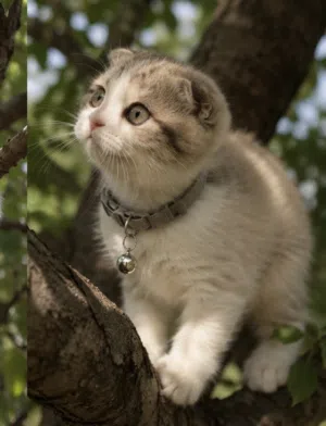 Scottish fold male registered and imported father from Russia