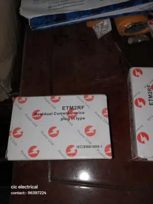 Title: Power Link ETM2RF Residual Current Device (Plug-in Type) - Brand New