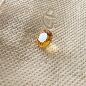 حجر سيترين ذهبي نقي طبيعي بدون معالجة قمة في الروعة والجمال Citrine