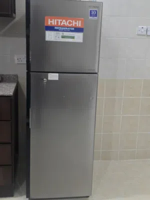 Hitachi Inverter Refrigerator - 230L (Silver) - Excellent Condition