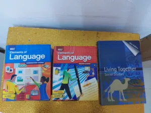 Reading ،HOLT Elements of Languag كتب بحاله ممتازه جدا لبيع