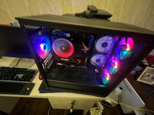 كيس جيمنج فارغ X6Fan RGB FULL ATX للبيع