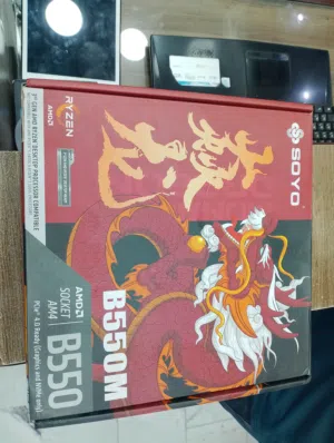 SOYO B550M Motherboard جديد(Dragon / YL B550M)