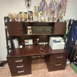 Complete Furniture Bundle for Sale (Desk, Wardrobe, Bedside Table, & Stand)