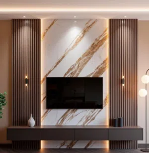تركيب احترافي لألواح الجدران PVC (بديل الخشب) في سلطنة عُمانProfessional PVC wall panel ninstallatio