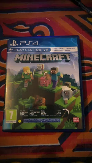 mincraft ps4 بحاله ممتازه