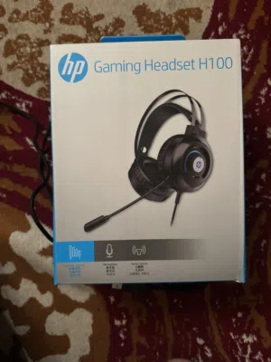 سماعه جيمنج h100 من نوع hp