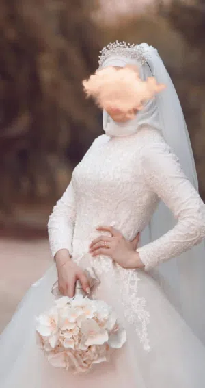 للبيع فستان عرس لبسه واحده