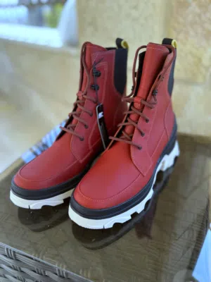 Sorel Women's Red Brex Boot Lace waterproof size 95