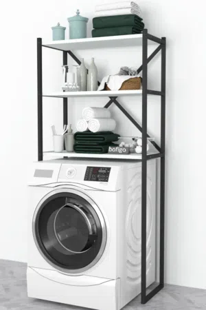 أدرج فوق الغسالات Metal washer/bathroom organizer
