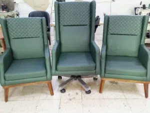 كنب مكتب جلد