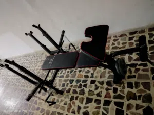 بنش سبع حركات دامبلز عدد 2 بار عدد واحد اوزان لغايه 70