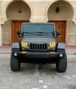 جيب رانجلر سبورت موديل 2017 ستة سلندر 3.6 لتر بحالة ممتازة