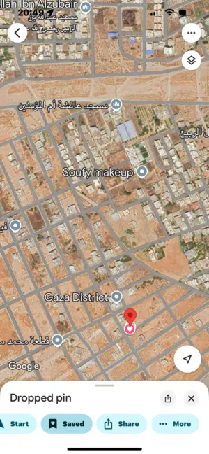 قطعة ارض سكنية داخل مقسم حديث مجهز بالبنية التحتية وشوارع واسعة 16 متر /12 متر ...القطعة لها واجهتين