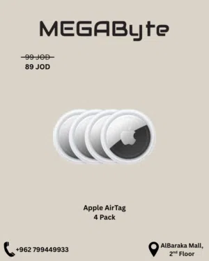 Apple AirTag 4 Pack – Bluetooth Item Tracker for Keys, Wallet, Bags -New -MEGAByte