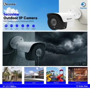 Secuview 6MP Outdoor IP Camera  Auto Tracking