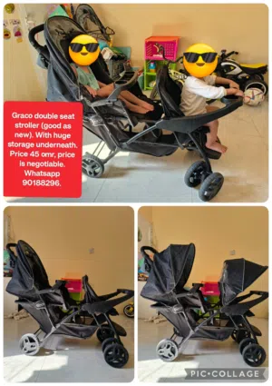 Twin stroller (Graco)