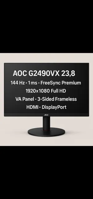 ‏Aoc ‏.‏ 24" ‏.‏ مستعمل‏2