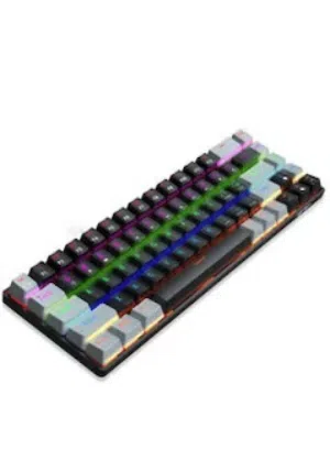 RGB Mechanical Backlit Gaming with gaming mouse free Keyboard كيبورد قيمنق ميكانيك مع ماوس مجاني