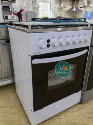 Cuisinière Marque Arcodym Simple (Blanc, Beige, Marron)