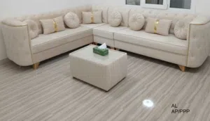 BRAND NEW SOFA L SHAPE 7 MTR أريكة جديدة تمامًا على شكل حرف L، طولها 7 أمتار