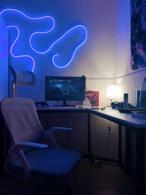 طاوله مكتب زاويه