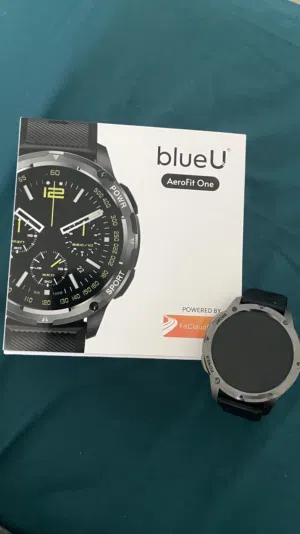 ساعة ذكية (blue Aerofit one)