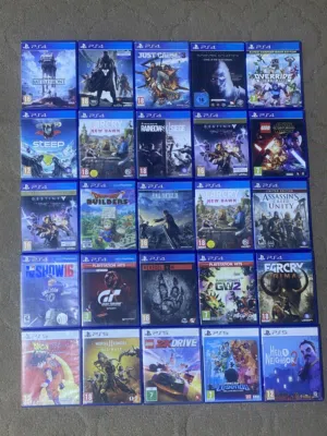 دسكات ps4 و ps5 مستعملة
