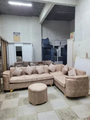 ركن دمياطي شغل شياكة وبسعر اقتصادي علي الاخر معاها 6خدديات وباف متنجد هدية