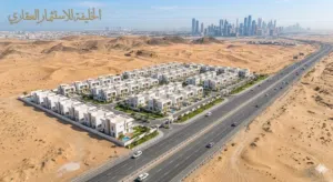 للبيع قطعة ارض في ارقي حي في برج العرب الحي الخامس